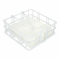 Serviettenring Confortime Weiß 18 x 18 x 6,5 cm (12 Stück)
