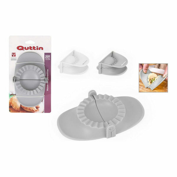 Gebäckbackform Quttin Kunststoff 19 x 11 x 3,2 cm Teigtäschchen (24 Stück)