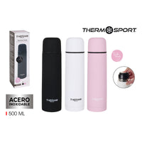Thermosflasche ThermoSport TOUCH Edelstahl (Restauriert A)