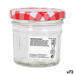 Gefäß Mediterraneo Glas 6,5 x 6,5 x 6,5 cm (72 Stück)