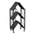 Schuhschrank Confortime Schwarz Metall (70 x 34 x 87 cm)