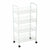 Gemüsewagen Confortime Metall Weiß (36 x 26,5 x 86 cm)