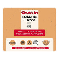 Backform Quttin Silikon Starr 31 x 28,5 x 5,3 cm