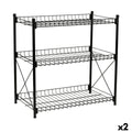 Regal Confortime Metall 52 x 34 x 55 cm (2 Stück)