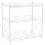 Regal Confortime Metall Weiß 52 x 34 x 55 cm (2 Stück)
