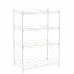 Regal Confortime Metall Weiß 52 x 34 x 86 cm (2 Stück)