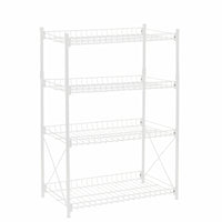 Regal Confortime Metall Weiß 52 x 34 x 86 cm (2 Stück)