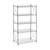 Regal Confortime Metall 52 x 34 x 110 cm (2 Stück)