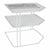 Regale Confortime Weiß Metall 23 x 23 x 20 cm Veranstalter (8 Stück)
