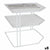 Regale Confortime Weiß Metall 23 x 23 x 20 cm Veranstalter (8 Stück)