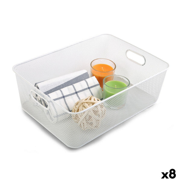 Mehrzweckkorb Confortime 37 x 27 x 13 cm (8 Stück)