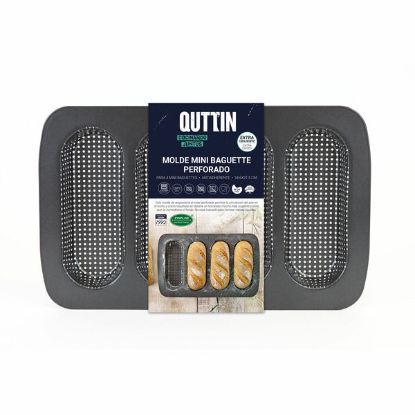 Backform für Baguettes Quttin Baguette 34,6 x 21,5 x 3 cm (12 Stück)
