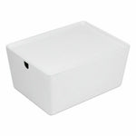 Stapelbare Organizer-Box Confortime mit Deckel 35 x 26 x 16 cm