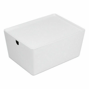 Stapelbare Organizer-Box Confortime mit Deckel 35 x 26 x 16 cm