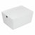 Stapelbare Organizer-Box Confortime mit Deckel 35 x 26 x 16 cm