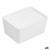 Stapelbare Organizer-Box Confortime mit Deckel 17,5 x 13 x 8,5 cm (12 Stück)