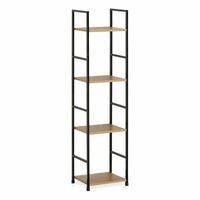 Regal Confortime 4 Regale Metall 29,1 x 23,5 x 112 cm (2 Stück)