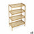Regal Confortime Braun 4 Regale Bambus 70 x 35 x 100 cm (2 Stück)