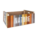 Aufbewahrungsbox Confortime Nature Holz Bunt 58 x 39 x 21 cm (3 Stück)