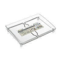 Teller-Halter Confortime Biegsam Durchsichtig 31 x 22 x 16,8 cm (12 Stück)