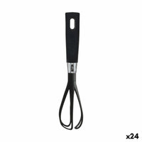 Handschneebesen Quttin Foodie Schwarz Nylon (24 Stück)