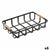 Mehrzweckkorb Confortime Schwarz 36 x 24,3 x 8 cm (6 Stück)
