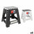 Klapphocker Confortime Kunststoff 38 cm (6 Stück)