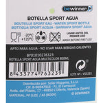 Flasche mit Deckel und Strohhalm Bewinner Bunt 800 ml