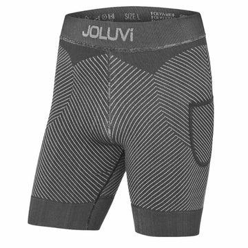 Damen-Sportshorts Joluvi Trail Tech Schwarz Running
