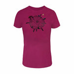 Kurzärmliges Sport T-Shirt Joluvi Wood W Magenta