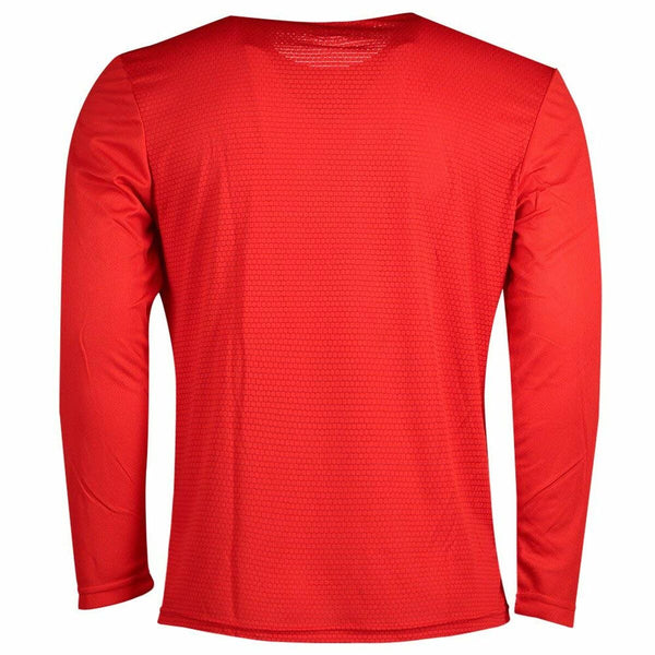 Herren Langarm-T-Shirt Joluvi Rot