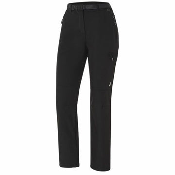 Lange Sporthose Joluvi Soft-Tech Schwarz Unisex