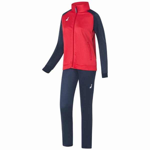 Damen-Trainingsanzug Joluvi Ran Rot Marineblau 2 Stücke