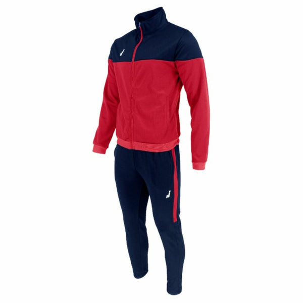 Jogginghose für Erwachsene Joluvi Sambil Rot Marineblau Unisex 2 Stücke