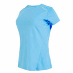 Damen Kurzarm-T-Shirt Joluvi RUNPLEX Blau