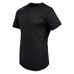 Kurzärmliges Sport T-Shirt Joluvi Athlet Schwarz