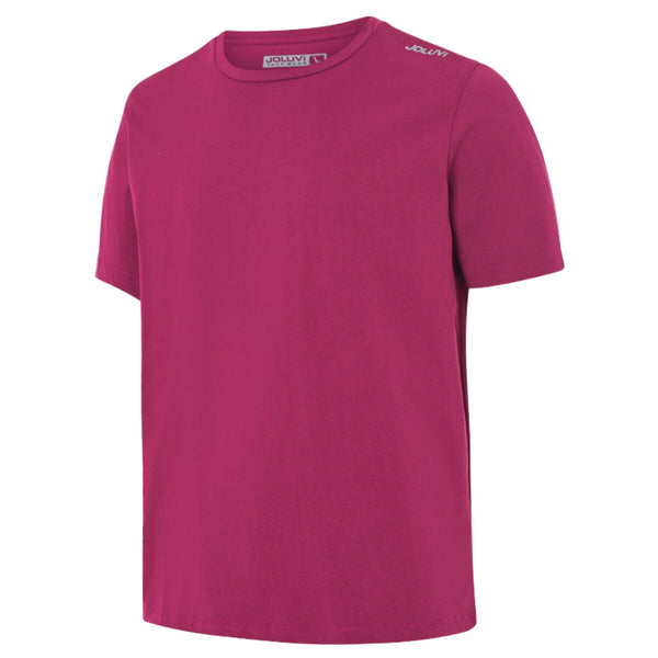 Damen Kurzarm-T-Shirt Joluvi Combed Cotton Lila