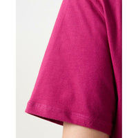 Damen Kurzarm-T-Shirt Joluvi Combed Cotton Lila