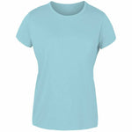 Damen Kurzarm-T-Shirt Joluvi Combed Cotton Blau