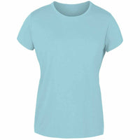 Damen Kurzarm-T-Shirt Joluvi Combed Cotton Blau