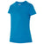 Damen Kurzarm-T-Shirt Joluvi Combed Cotton Blau