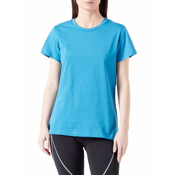 Damen Kurzarm-T-Shirt Joluvi Combed Cotton Blau