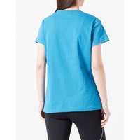 Damen Kurzarm-T-Shirt Joluvi Combed Cotton Blau