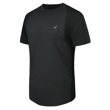 Herren Kurzarm-T-Shirt Joluvi CASCAIS Schwarz