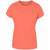 Damen Kurzarm-T-Shirt Joluvi Combed Cotton Orange