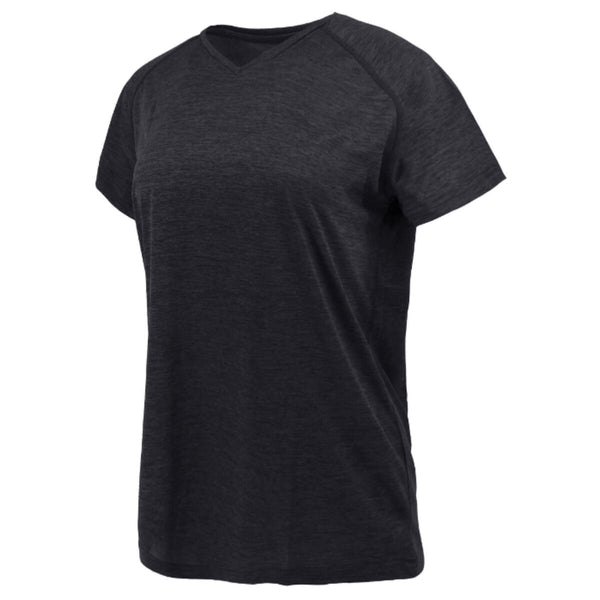 Herren Kurzarm-T-Shirt Joluvi Split Schwarz