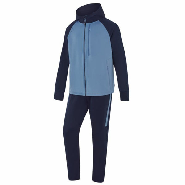 Jogginghose für Erwachsene Joluvi Lai Blau Marineblau Unisex 2 Stücke