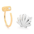Damenohrringe Secrecy E8215CDAWW900 Sterlingsilber 1,5 cm