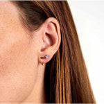 Damenohrringe Secrecy Sterlingsilber 1,5 cm
