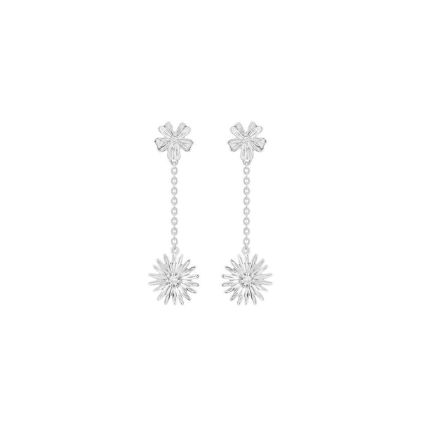 Damenohrringe Secrecy E8644CDAWA900 Sterlingsilber 3 cm